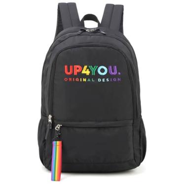Imagem de Mochila Escolar Up4You Preta MJ48978UP