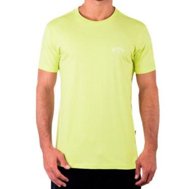 Imagem de Camiseta Billabong Small Arch Amarelo Claro