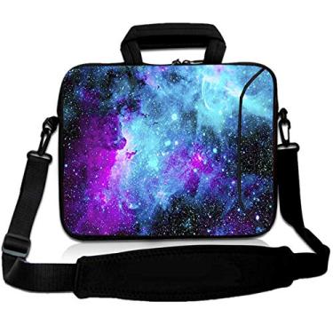 Imagem de RICHEN Bolsa carteiro bolsa de transporte manga com alça acessório bolso cabe laptops/notebook/ebooks/tablet infantil/iPad, Galaxy, 11-13.3 inch