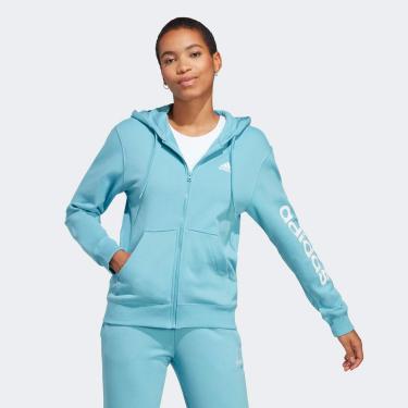 Imagem de Jaqueta Adidas Logo Linear Com Capuz Feminina-Feminino