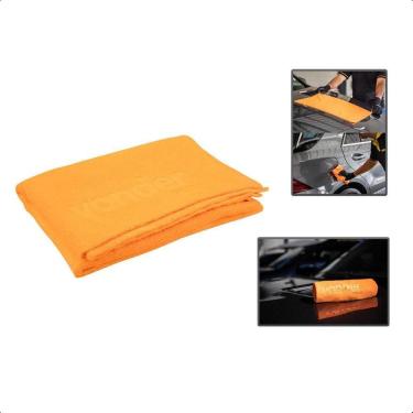 Imagem de Toalha Microfibra Extramacia Seca Automotiva 60X40Cm Laranja