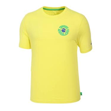 Imagem de Nike Camiseta Brasil Voice World Cup 2022-2023 (Amarela), Amarelo, XL 46-48" Chest (112-124cm)