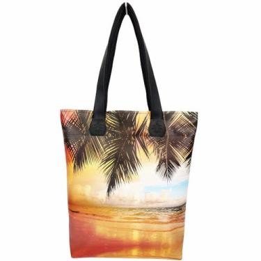 Imagem de Bolsa Feminina Praia Impermeável Pôr Do Sol Magicc Bolsas