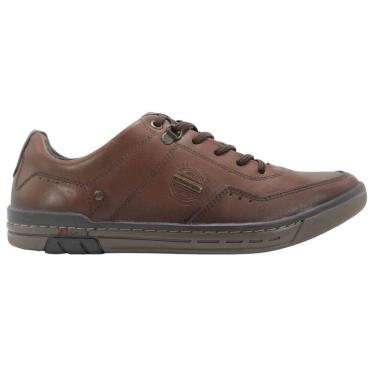 Imagem de Sapatênis Pegada Masculino em Couro Terracota/Brown