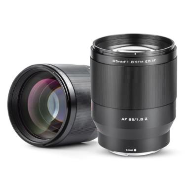 Imagem de VILTROX Lente Z-Mount Full Frame de foco automático 85 mm f/1.8 F1.8, lente de grande abertura para câmeras Nikon Z Mount Z5/Z6/Z6 II/Z7/Z7 II/Z50