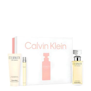 Imagem de Kit Calvin Klein Eternity - Eau De Parfum 100Ml + Body Lotion 100Ml + Eau De Parfum 10Ml