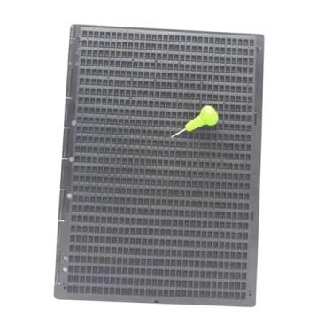 Imagem de Placa de escrita braille ardósia de escrita braille prático leve conveniente com caneta