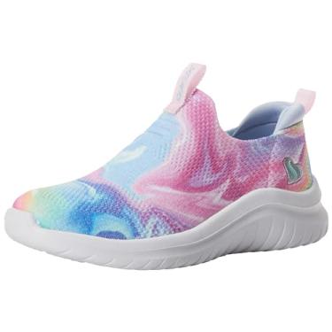 Imagem de Skechers Tênis infantil unissex Ultra Flex 2.0-Swirlology, Lavanda/Multi, 1 Little Kid