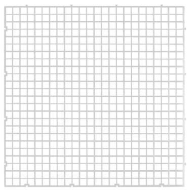 Imagem de DEMONTALK 4 peças de tampas de divisórias de aquário, placa de bandeja de isolamento inferior de grade de aquário, caixa de ovos de plástico