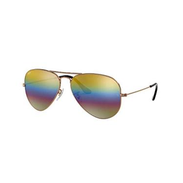 Imagem de Ray-Ban Aviator RB3025 - Espelhado - Dourado - 9020-C4/58