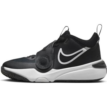 Imagem de Nike Team Hustle D 11, Tênis infantil, Preto, branco, 7 Big Kid