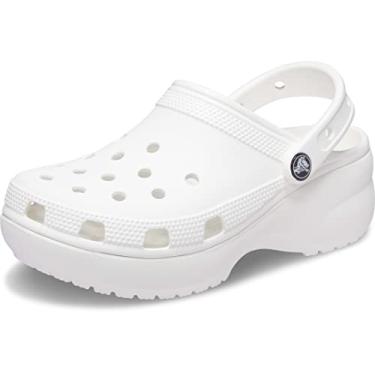 Imagem de CROCS Classic Platform Clog W - White - W8, 206750-100-W8, Women, White, W8