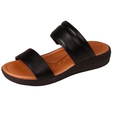 Imagem de Tamanho Anabela Salto Baixo Conforto Usaflex