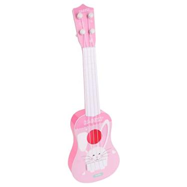 Imagem de Crianças Guitarra Música Brinquedos Bonito Aparência Realista Som Claro Educação Precoce Música Brinquedos para Crianças (Tipo 2)