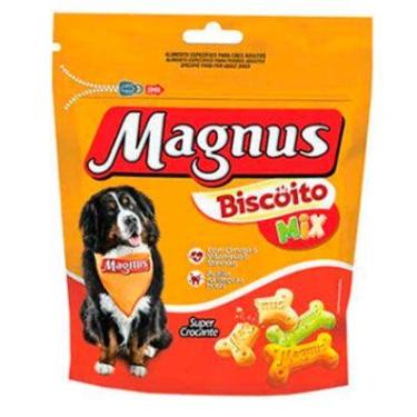 Imagem de Magnus bBiscoito cães MIX 500g - Adimax
