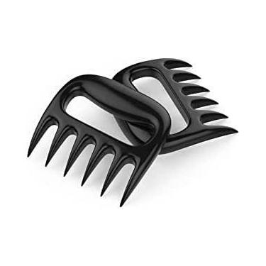 Imagem de Kit Com 2 Garras Urso Desfiador Cortador Reforçado Carne Churrasco - C