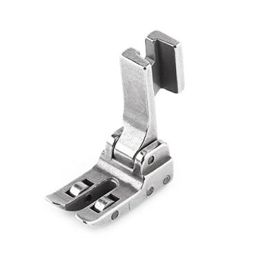 Imagem de Máquina de Costura Industrial Rolo Calcador pé Costura Tecido de Couro Pvc para Roupas Pesadas Roupas de Couro