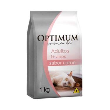 Imagem de Ração Optimum para Gatos Adultos 1+ anos sabor Carne - 1kg