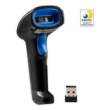 Imagem de Leitor Código De Barra Laser Wireless Sem Fio Usb - bmax