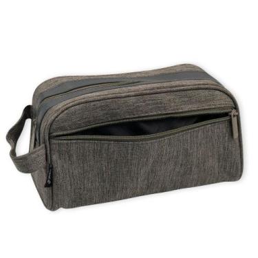 Imagem de Organizador Masculino de Viagem  Necessaire com 2 Compartimentos - Ful
