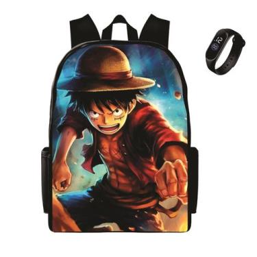 Imagem de Mochila lançamento Escolar Juvenil Bolsa Infantil Mais Relógio Led Dig
