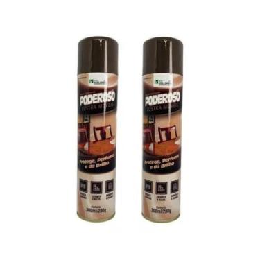 Imagem de Kit 2 Lustra Moveis Poderoso Removedor Brilho 300ml Cada - Kelldrin
