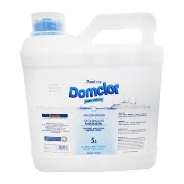 Imagem de Limpa Bordas Domclor Tratamento e Limpeza Piscinas 5 Litro