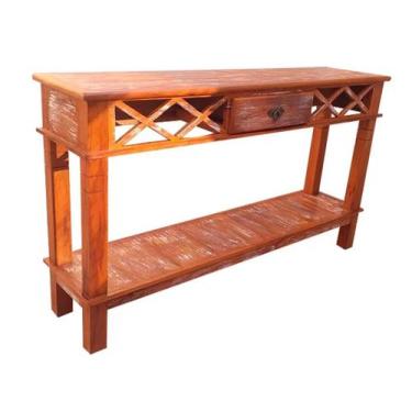 Imagem de Aparador Excelence Rustico 1,5m 1 Gaveta 1 Prateleira em Madeira de De