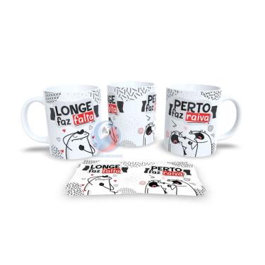 Imagem de Caneca Cerâmica Personalizada Dia dos Namorados / Casal - Modelo 785089