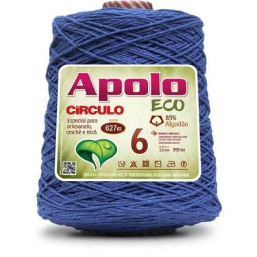 Imagem de Barbante Apolo Eco Nº 6 600g 627m Turquesa 2194 Círculo - Circulo