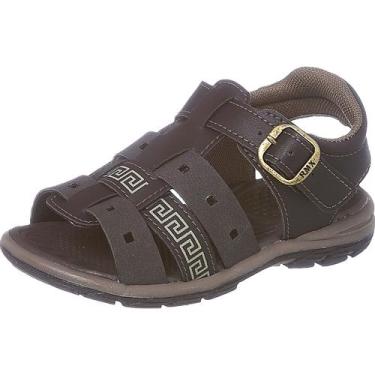 Imagem de Papete Sandália Infantil Masculino Menino 3886-004 - Redmax, Café, Men