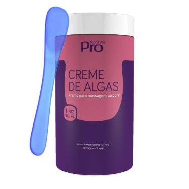 Imagem de Creme de Algas 1 Kg Buona Vita PRO - Para Massagem Corporal Com Extrat