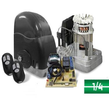 Imagem de kit portão de correr eletrônico rcg    maxi