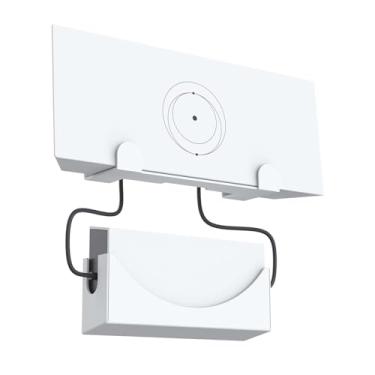 Imagem de Kit de montagem de parede de metal 2 em 1 Starlink Gen 3 para roteador de malha Starlink Gen 3 e fonte de alimentação Starlink Gen, kit de suporte de parede Starlink, alto desempenho e integridade de