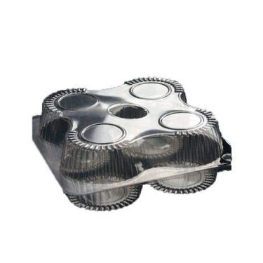 Imagem de Embalagem Pet Quad P/4 Doce Cupcake Sanpack S-15 C/200 (2cx)