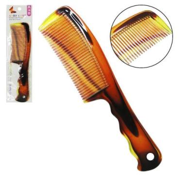 Imagem de Pente De Plastico Marrom 21Cm Na Cartela - 20 Comercial