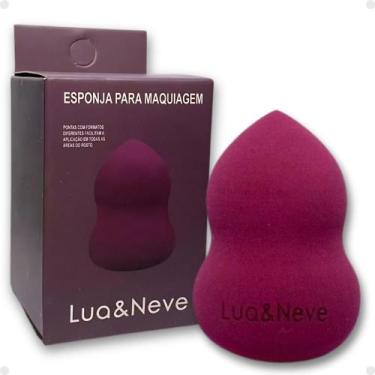 Imagem de Esponja Para Maquiagem Lua e Neve Cilindrica