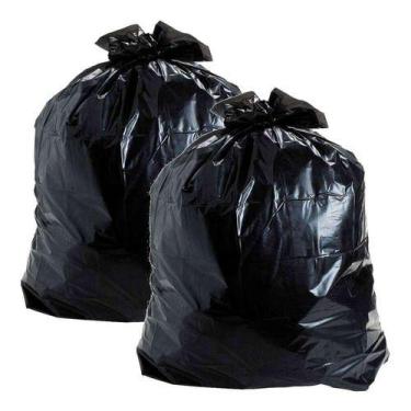 Imagem de Saco De Lixo 100 + 200 Litros Preto Super Reforçado - HIGIPACK