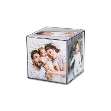 Imagem de Mini Cubo com Foto Personalizado - 6,5cm - 1 unidade - Rizzo