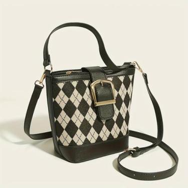 Imagem de Bolsa Feminina Estilosa Viagem Passeio Balada Espaçosa Oferta - Shopfi