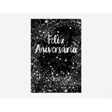 Imagem de Painel De Festa Vertical 1,50 x 2,20 - Feliz Aniversário Efeito Brilho