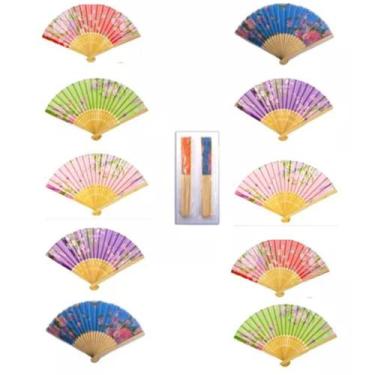 Imagem de Leque Japonês  Madeira Bambu Oriental Ornamental 2024 - WCAN