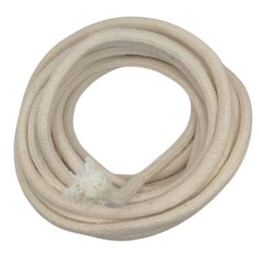 Imagem de Pavio para Lamparina Tocha Lampião Algodão 8mm com 2 Metros - S112