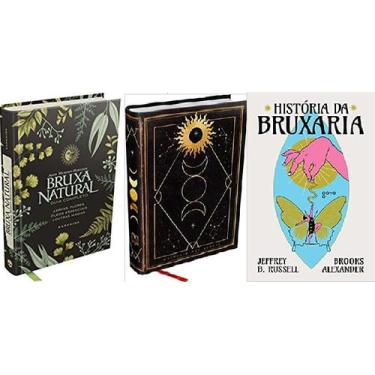 Imagem de kit 3 livros História da Bruxaria + Bruxa Natural + Grimório das Bruxa
