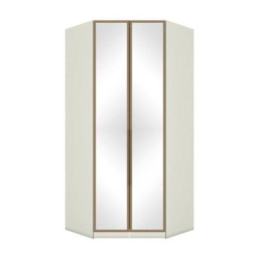 Imagem de Canto Closet Modulado 2 Portas Com Espelho 3 Gavetas - HENN