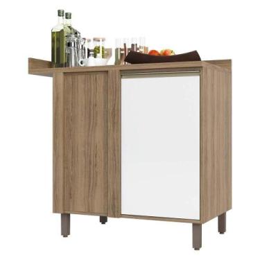 Imagem de Balcão e Tampo Canto Reto 95 Cm 1 Prateleira - LUCIANE