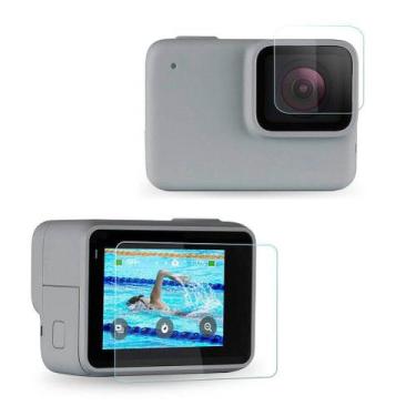 Imagem de Película para GoPro Hero 7 Silver e GoPro Hero 7 White Vidro Temperado