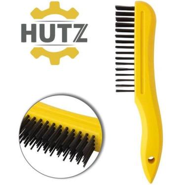 Imagem de Escova Aço Plastica 24 mc 4 Fileiras - Hutz