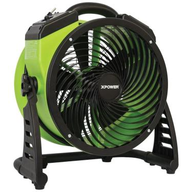 Imagem de Ventilador de Piso Reforçado Para Sala Inteira, 4 Velocidades, 110V, XPOWER FC 200, Verde
