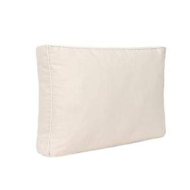 Imagem de Almofadão Euro Bege para Cabeceira e Sofá - Lavive, 90cm X 50cm